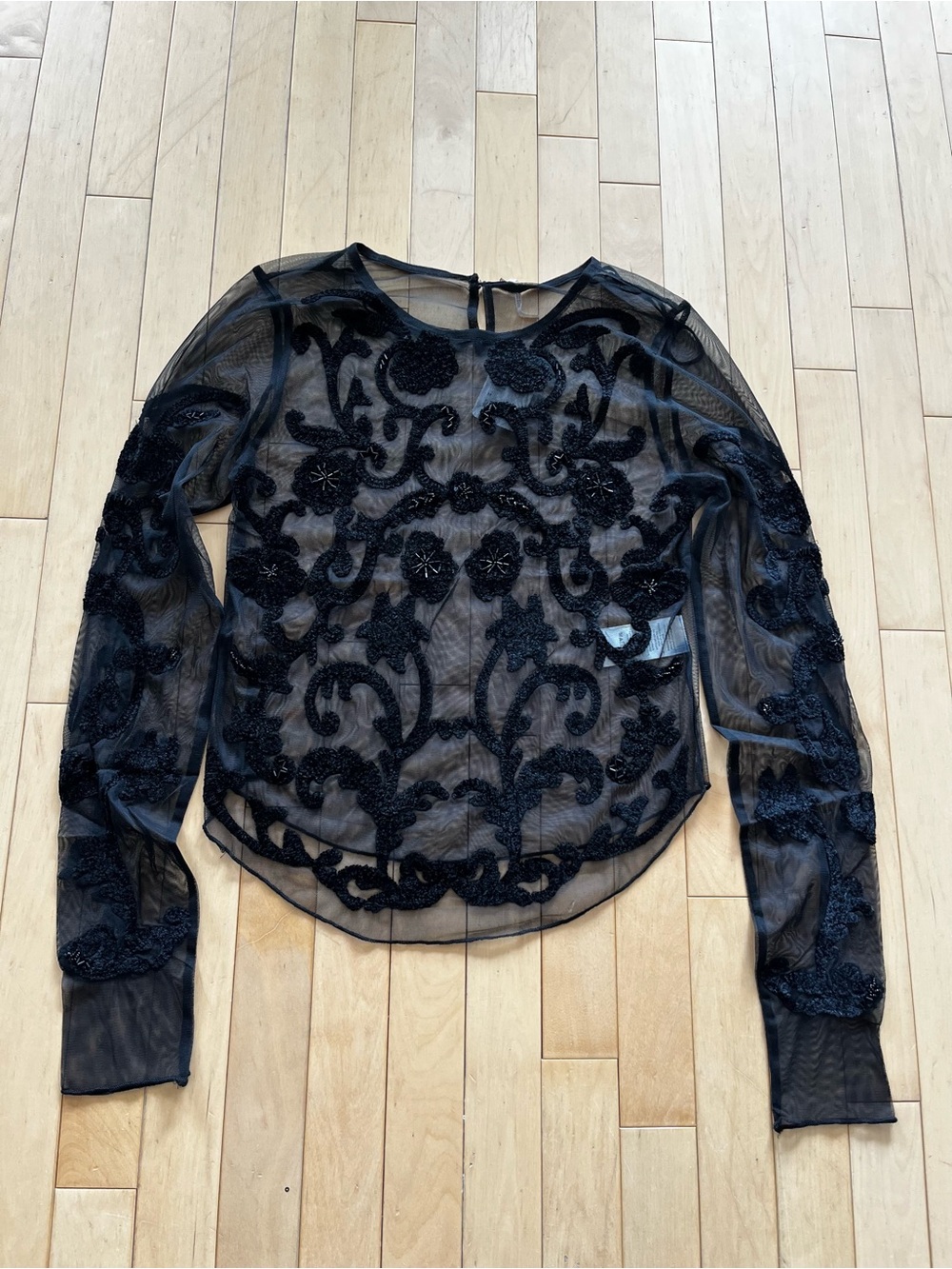 Free People Shine Through Long-Sleeve Top - Picture 10 of 15